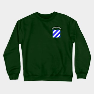 3rd Infantry Division - Small Chest Emblem Crewneck Sweatshirt